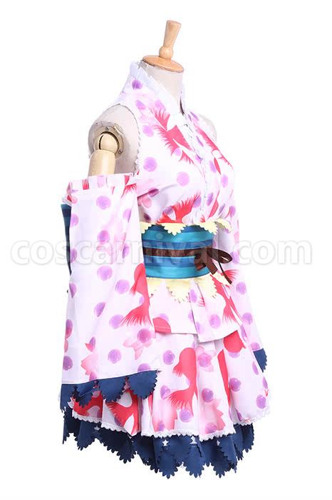 Love Live! Honoka Kousaka Kimono Cosplay Costume, back view