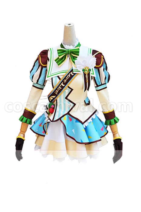 Love Live! Ice Cream Awake Hanayo Koizumi Cosplay Costume coscarnival