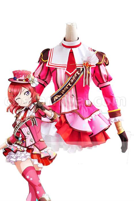 Maki Nishikino cosplay costume from Love Live!, front view