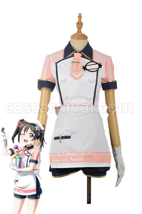 Love Live Ice Cream Nico Yazawa Cosplay Costume coscarnival
