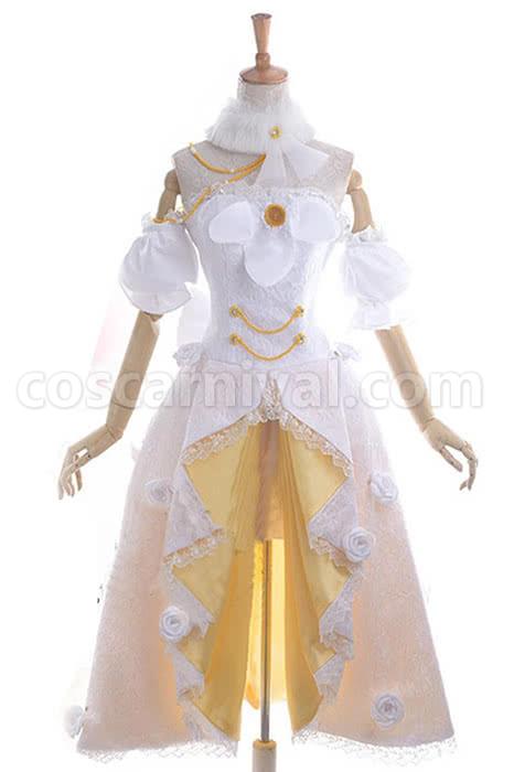 Love Live Koizumi Hanayo Wedding Dress Cosplay Costume coscarnival