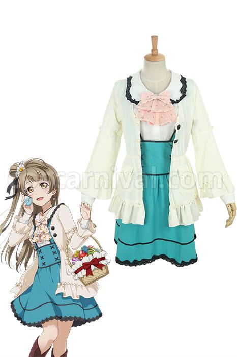 Kotori Minami cosplay costume from Love Live!, front view