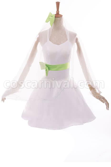 Love Live! Kotori Minami White Little Formal Dress Bridesmaid Dresses Cosplay Costume coscarnival