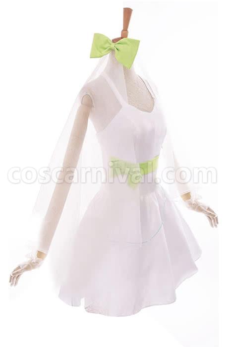 Love Live! Kotori Minami White Little Formal Dress Bridesmaid Dresses Cosplay Costume coscarnival