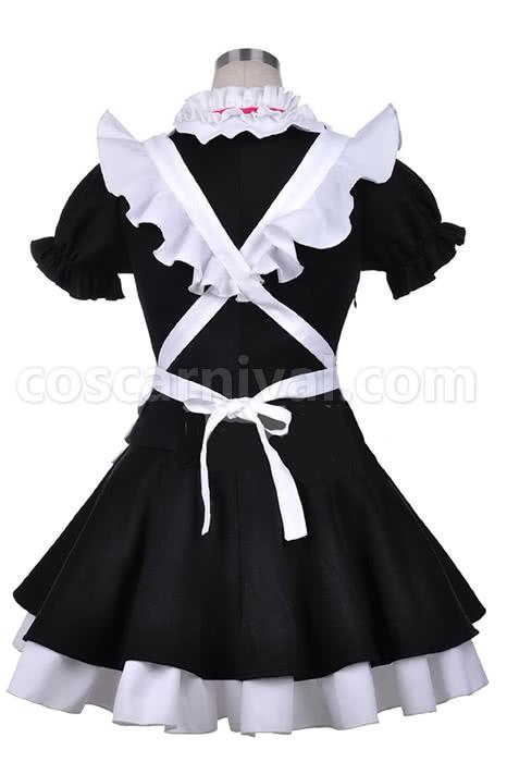 러브라이브! Kousaka Honoka 메이드 코스프레 의상 coscarnival