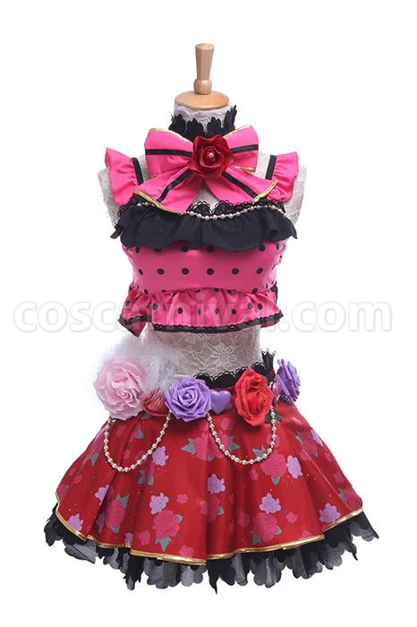 Hanayo Koizumi cosplay costume from Love Live!, back view