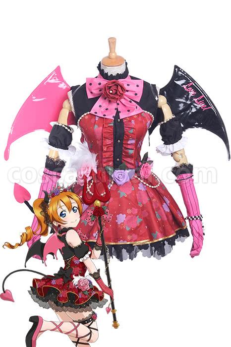 Love Live! Little Devil Honoka Kosaka Cosplay Costume coscarnival