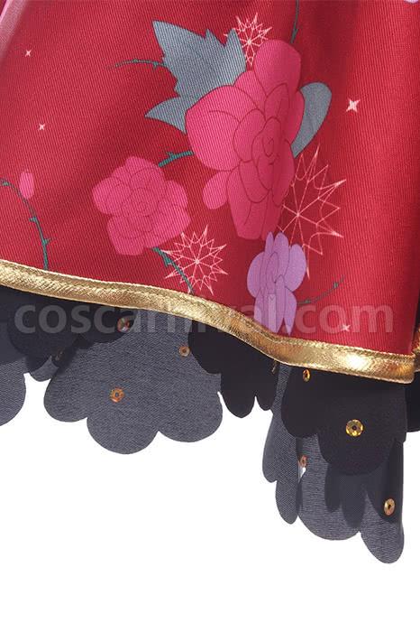 Kotori Minami cosplay costume from Love Live!, print detail