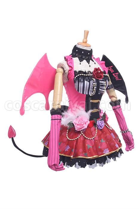 Maki Nishikino cosplay costume from Love Live!, three-quarter view