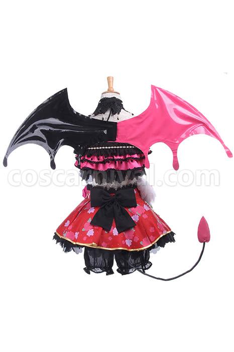 Nico Yazawa cosplay costume from Love Live!, back view