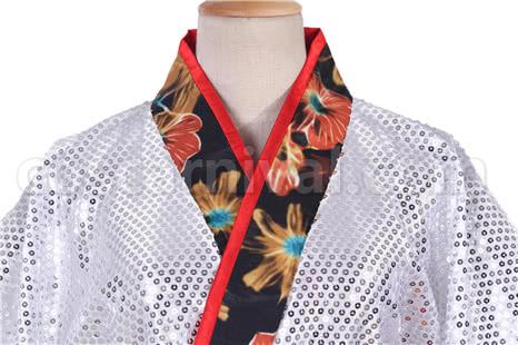 Maki Nishikino cosplay costume from Love Live!, collar detail