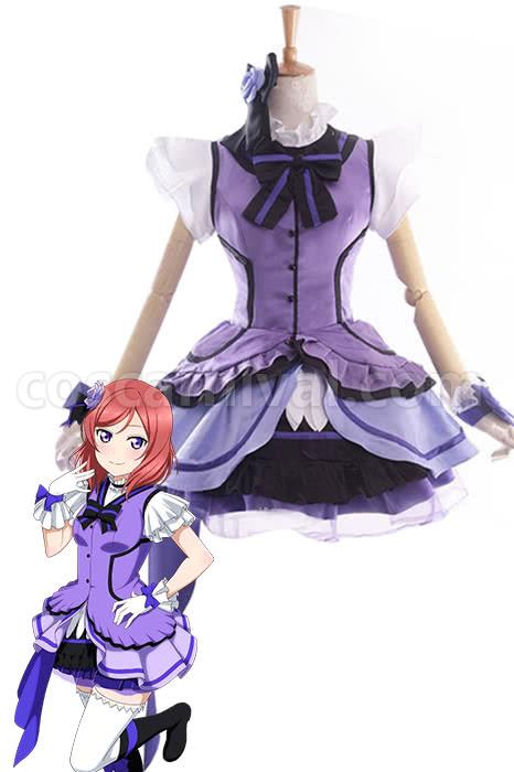 Love Live! Maki Nishikino Stage Dresses Cosplay Costume coscarnival