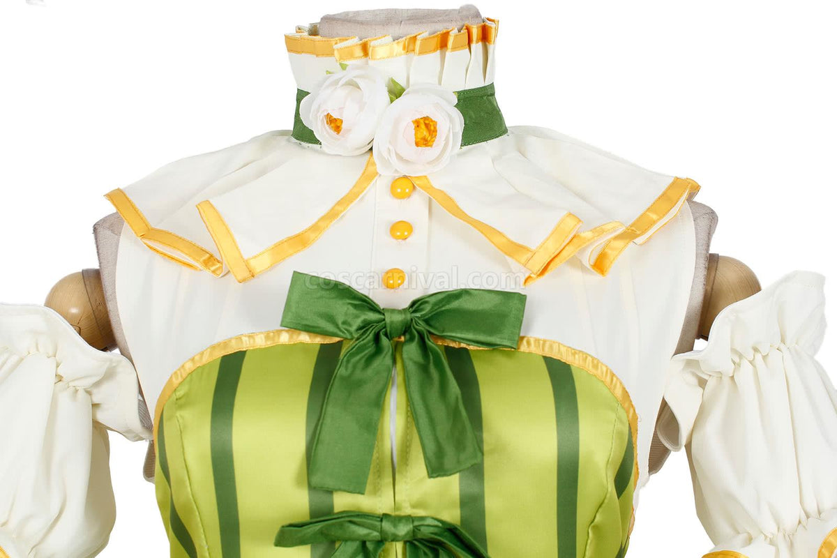 Love Live! Minami Kotori Green Cosplay Costume, detail 1