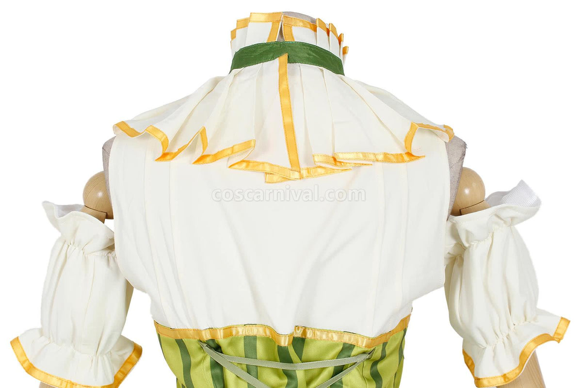 Love Live! Minami Kotori Green Cosplay Costume, detail 2