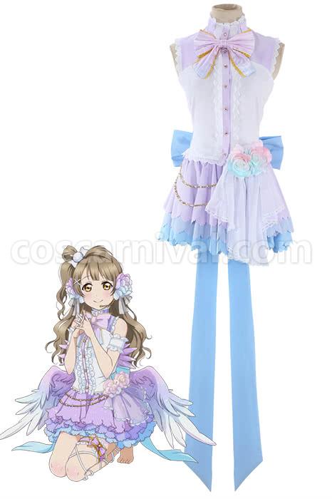 Love Live Minami Kotori Valentine Day With Big Bowknot Cosplay Costume, front view