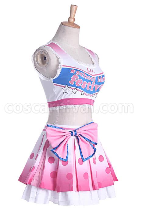 Nico Yazawa cosplay costume from Love Live!, side view