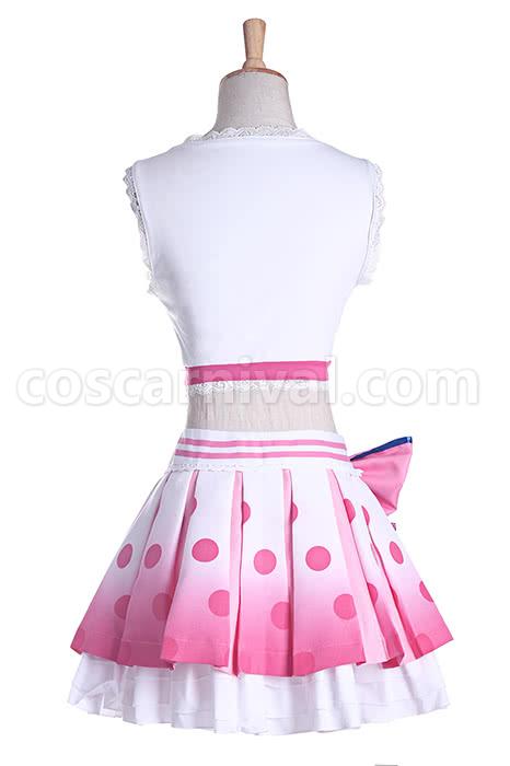 Nico Yazawa cosplay costume from Love Live!, back view