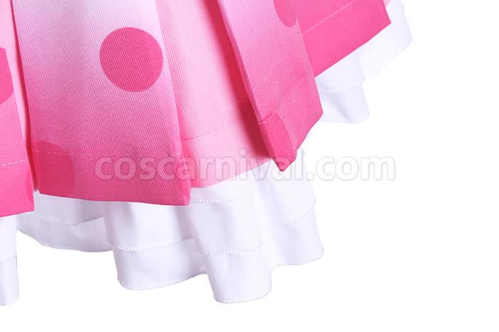 Nico Yazawa cosplay costume from Love Live!, fabric detail