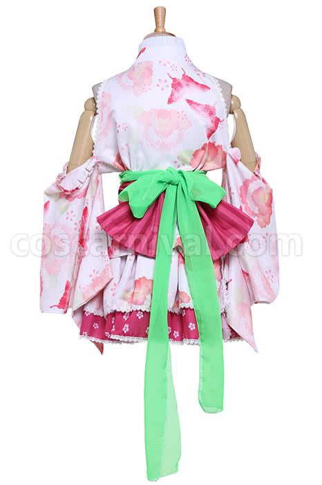 Nico Yazawa cosplay costume from Love Live!, back view