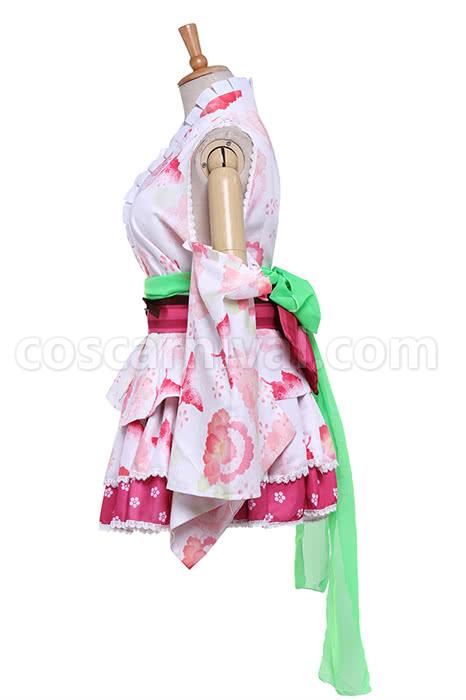 Nico Yazawa cosplay costume from Love Live!, side view