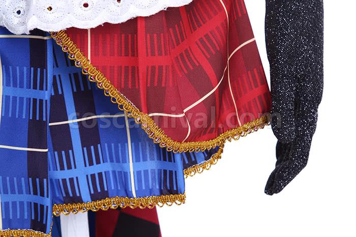 Nozomi Tojo cosplay costume from Love Live!, lace detail