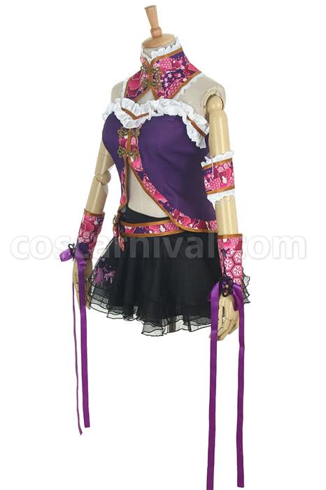 Nozomi Tojo cosplay costume from Love Live!, side view