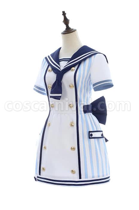 Love Live Pirate Set Eli Ayase Dress Cosplay Costume coscarnival