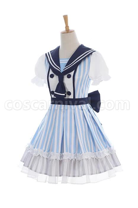 Hanayo Koizumi cosplay costume from Love Live!, side view