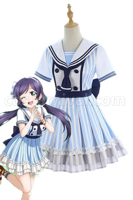 Nozomi Tojo cosplay costume from Love Live!, front view