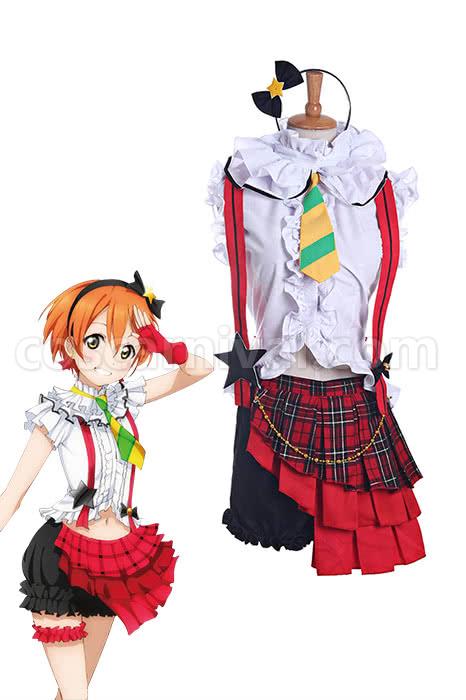 Rin Hoshizora cosplay costume from Love Live!, front view