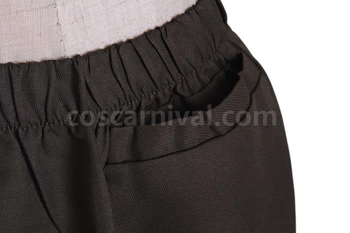 Rin Hoshizora cosplay costume from Love Live!, top view