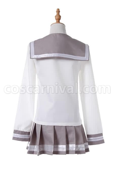 Love Live! Sunshine Aqours Kurosawa Dia Girls School Uniform Cosplay Costume, back view