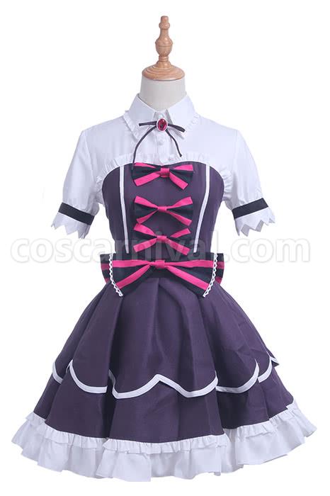 러브라이브! 선샤인 Aqours Yoshiko Tsushima 타락한 천사 코스프레 의상 coscarnival