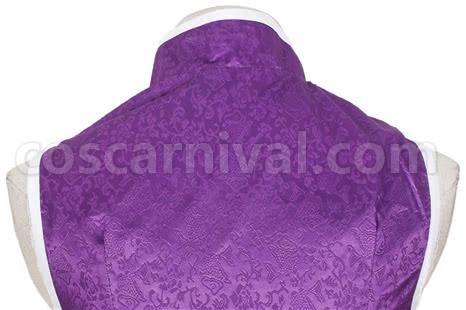 Love Live! Tojo Nozomi Purple Qipao Cosplay Costume, detail 2