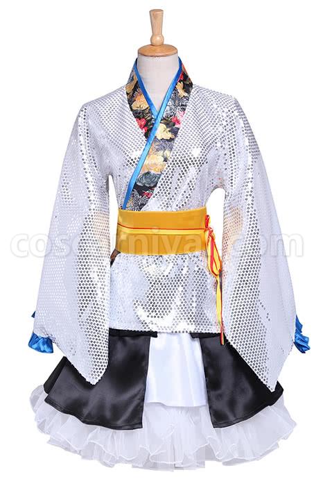 Umi Sonoda cosplay costume from Love Live!, front view