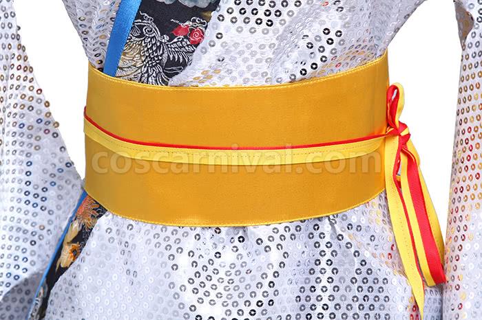 Umi Sonoda cosplay costume from Love Live!, sleeve detail