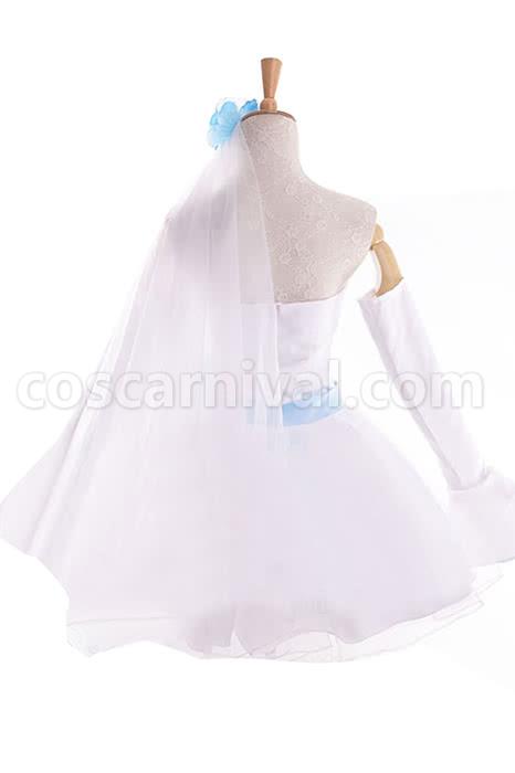 Umi Sonoda cosplay costume from Love Live!, back view
