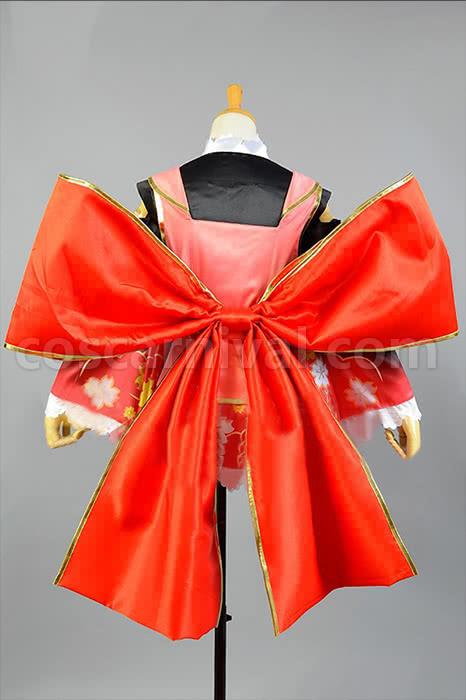 Nico cosplay costume from Tokyo Ghoul, back view