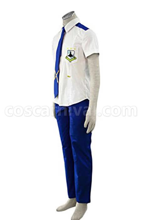 Macross Frontier Mikhail Bran School Uniform Cosplay Costume coscarnival