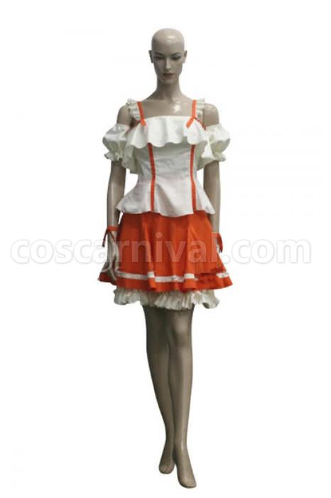 Macross Frontier Ranka Lee Cosplay Costume coscarnival