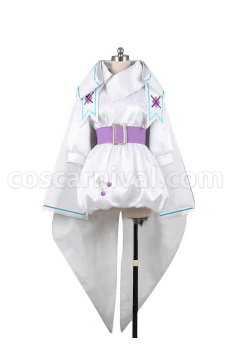 Macross Frontier Sheryl Rabbit White Cosplay Costume coscarnival