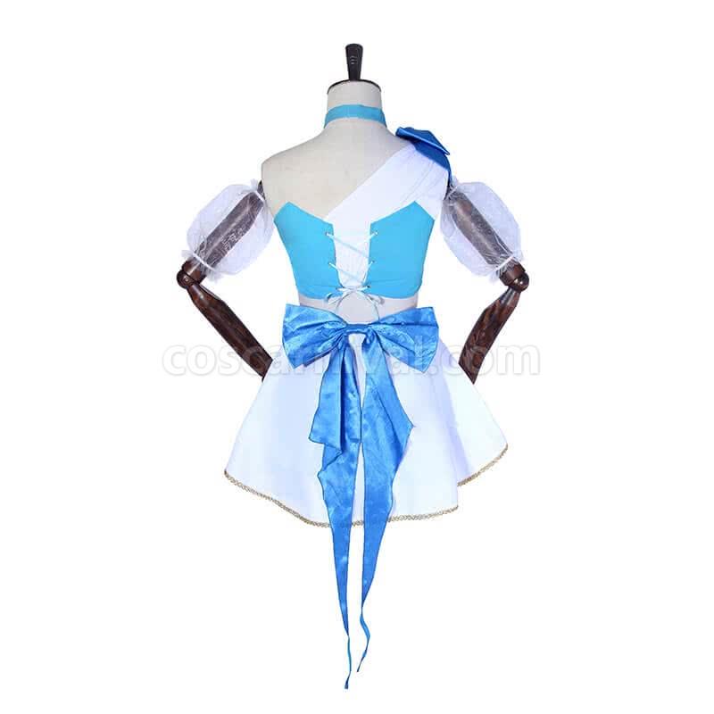 魔法少女俺咲代御影ブルー制服スカートコスプレ衣装coscarnival
