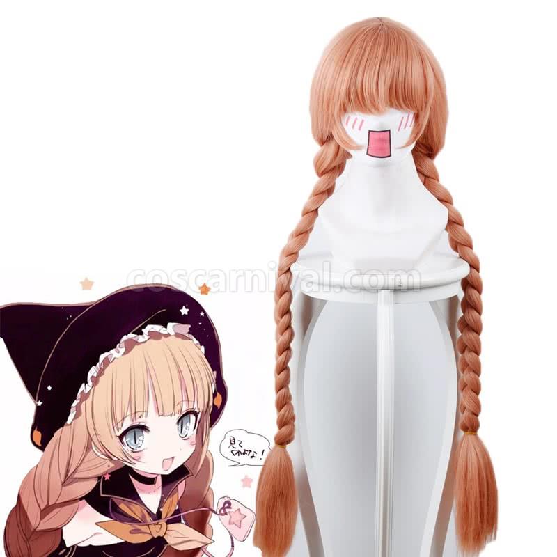 Magical Girl Raising Project Tsubame Murota Top Speed Orange Synthetic Cosplay Costume  coscarnival