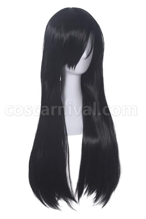 Miss Kobayashi Dragon Maid Fafnir Long Black Cosplay Costume coscarnival