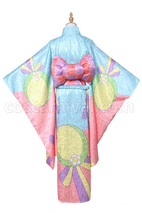 Miss Kobayashi Dragon Maid Kanna Kobayashi Kimono Cosplay Costume coscarnival
