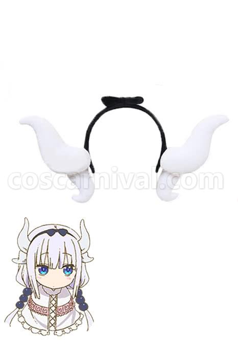 Miss Kobayashi Dragon Maid Kanna Kobayashi Lovely Headwear Cosplay Costume coscarnival