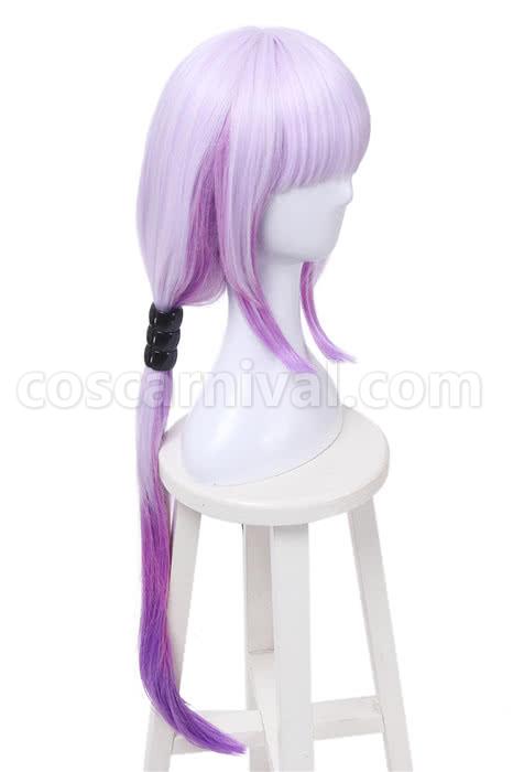 Miss Kobayashi Dragon Maid Kanna Kobayashi Synthetic Long Purple Cosplay Costume coscarnival