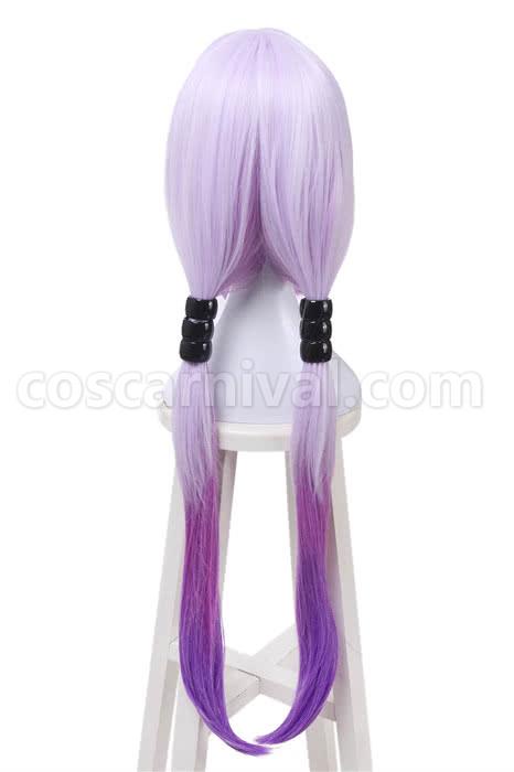 Miss Kobayashi Dragon Maid Kanna Kobayashi Synthetic Long Purple Cosplay Costume coscarnival