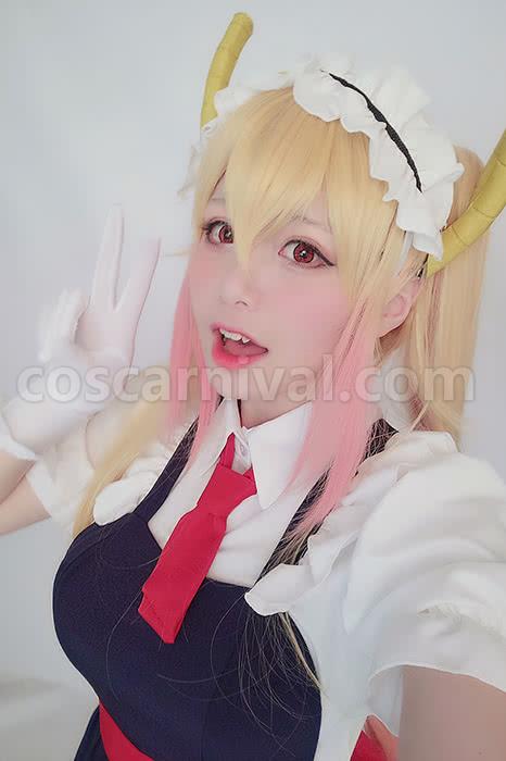 Kobayashi cosplay costume, detail 1