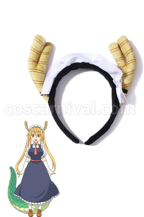 Miss Kobayashi Dragon Maid Tohru Headwear Cosplay Costume coscarnival